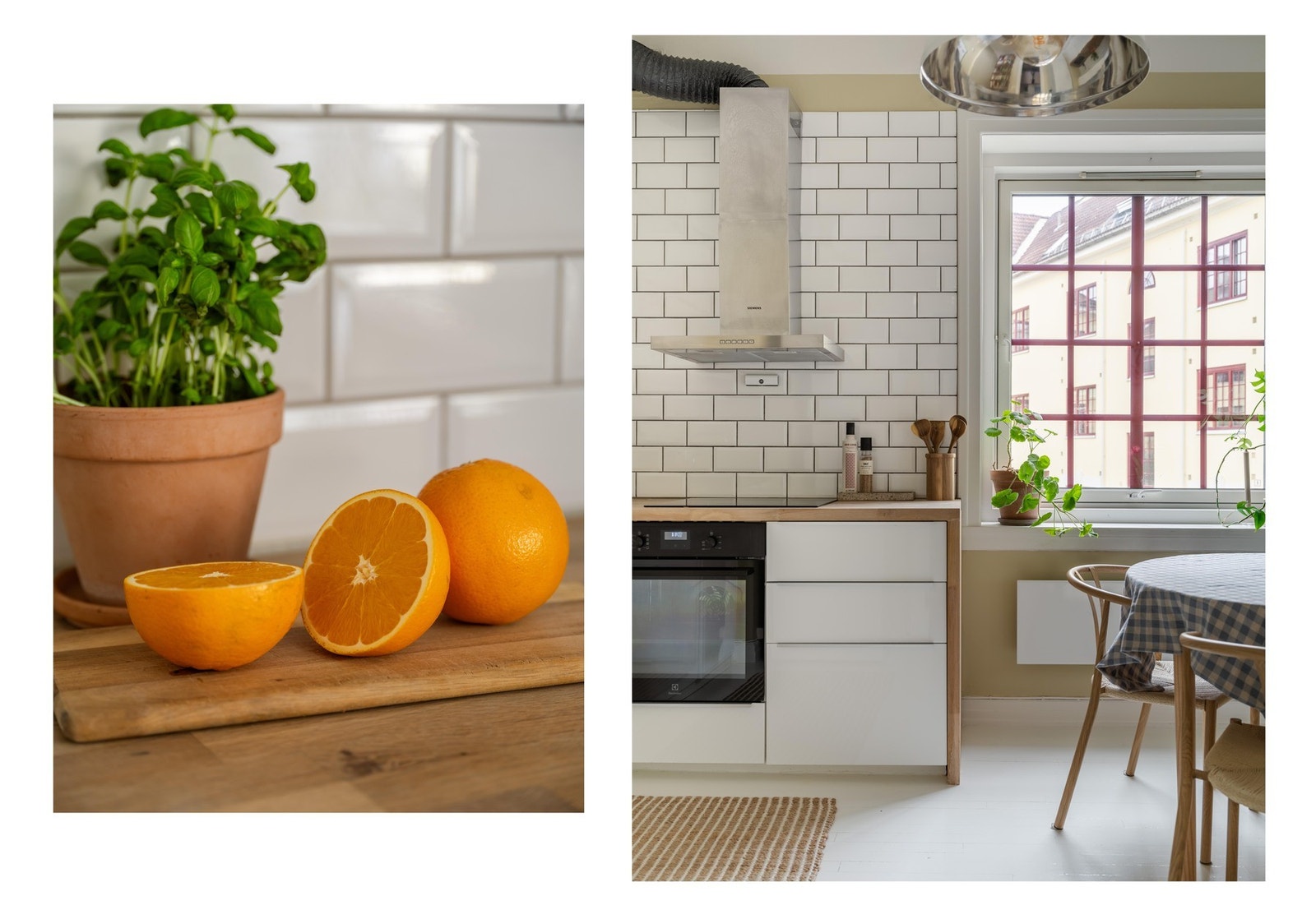 Herfra er det også nydelig utsyn mot den frodige og fine bakgården. Bare å glede seg til koselige frokoster og middager her! Galleribilde