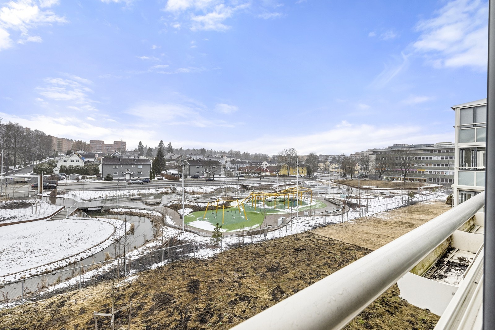 Utsikten fra balkongen. Galleribilde