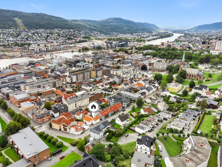 Sentral og attraktiv beliggenhet på Bragernes i sentrum av Drammen Galleribilde