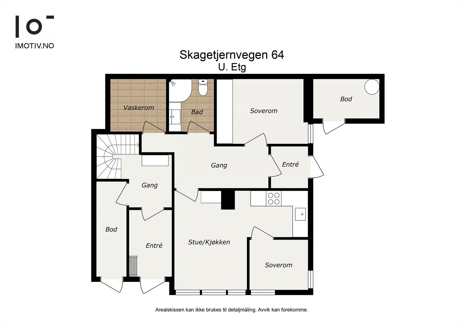 - Plantegning U. etasje- Galleribilde