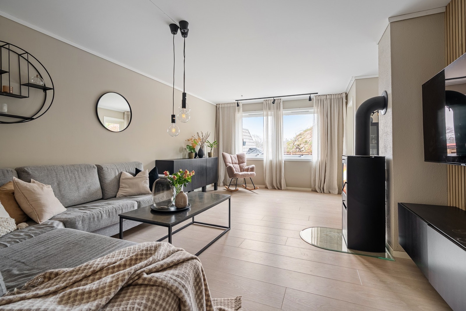 Lys og fin stue Galleribilde