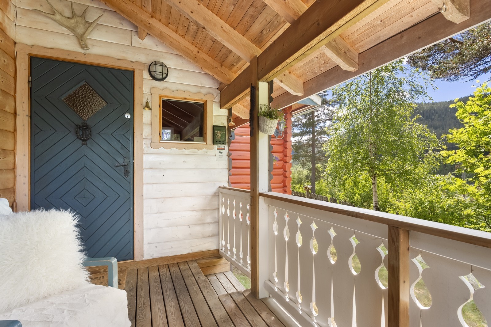 Et koselig sted å nyte morgenkaffen. Galleribilde