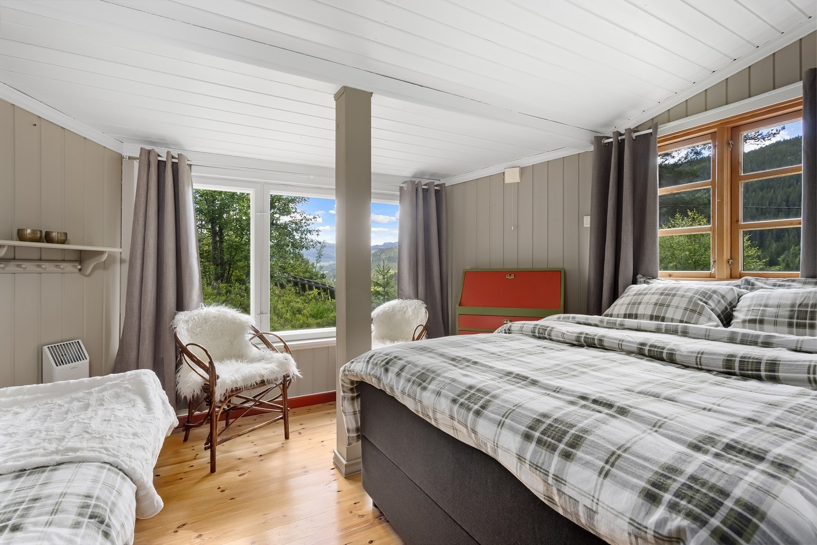 Soverommet har god plass til møblering og har i dag 3 sengeplasser. Galleribilde