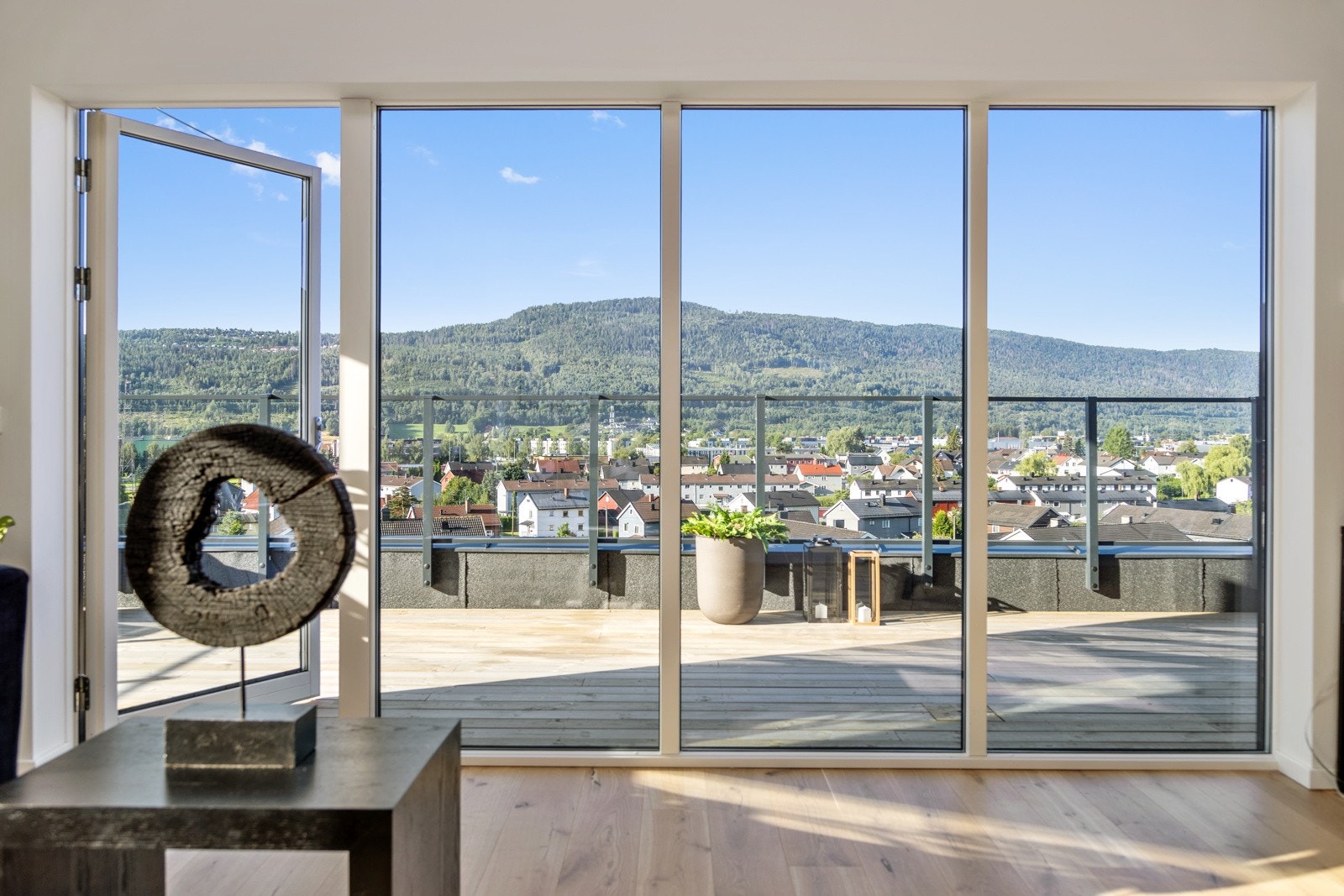 En utsikt du ikke blir vant til .. Galleribilde