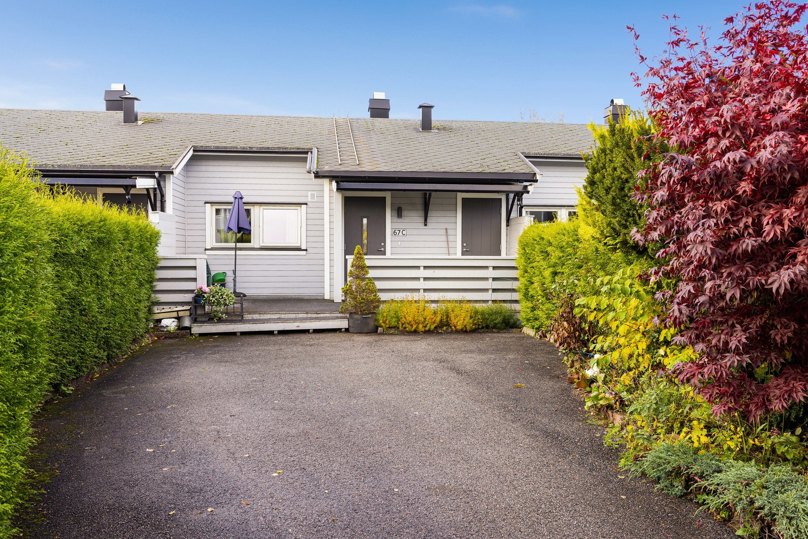 Innbydende inngangsparti. Galleribilde