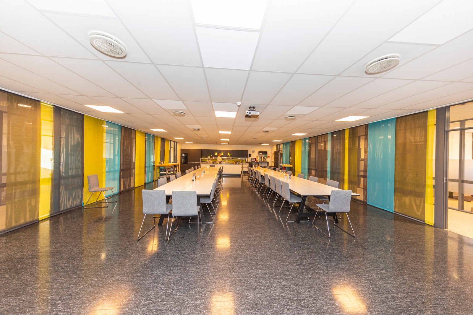 Dagens leietaker har kantinedrift i lokalene Galleribilde