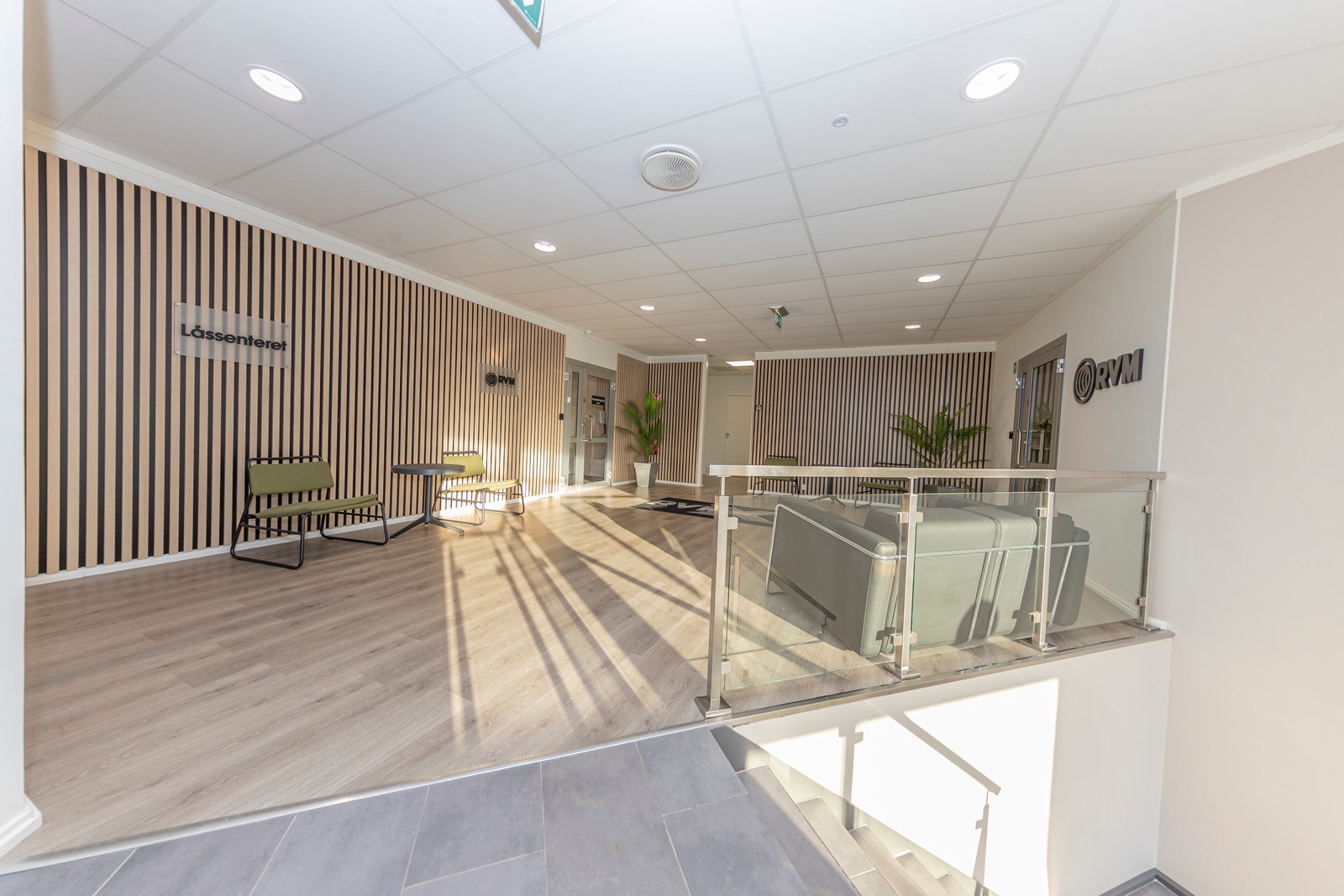 Mottaksareal/sosial sone er nylig oppgradert Galleribilde