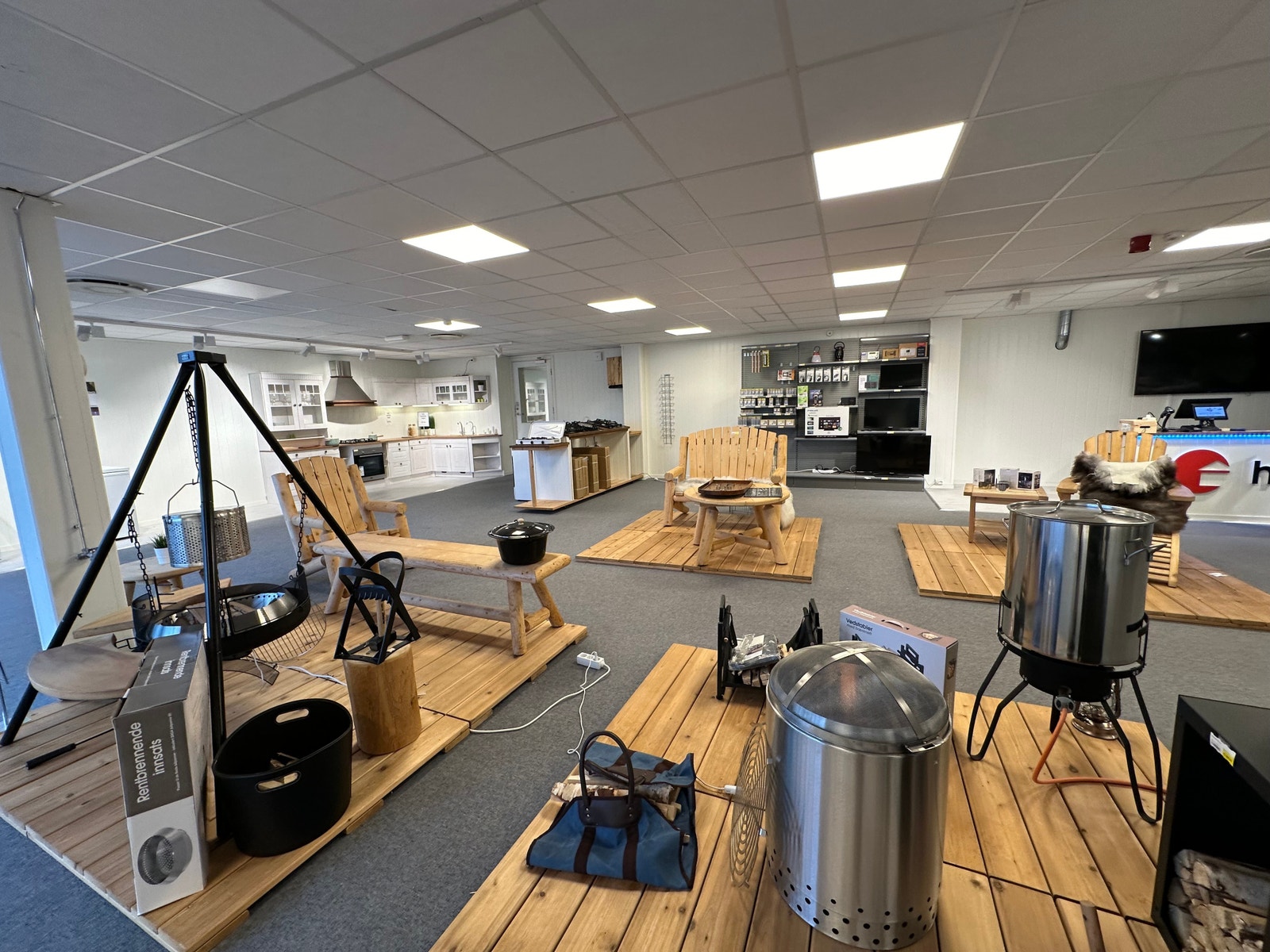 Stort åpent areal Galleribilde
