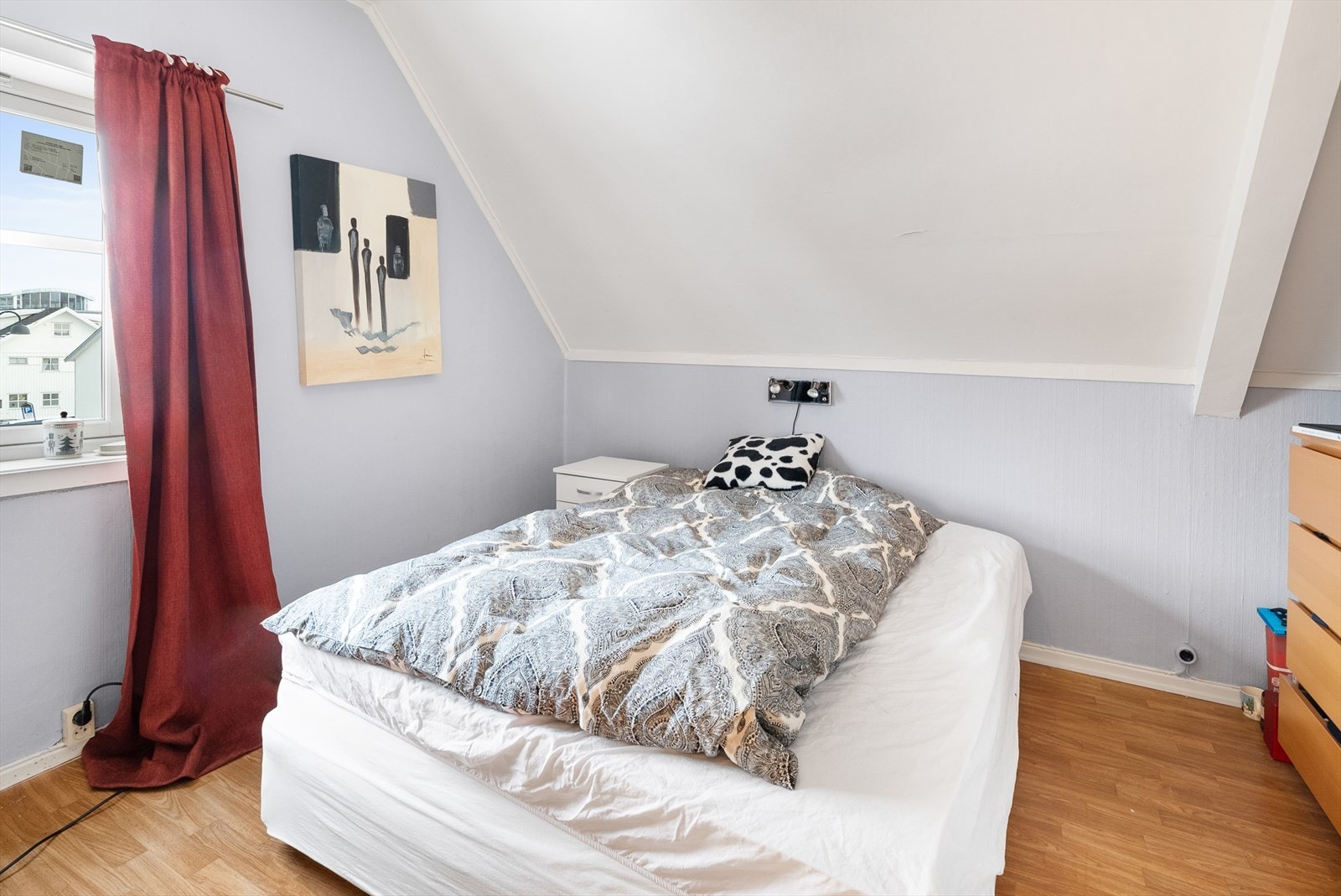 Soverom loft Galleribilde