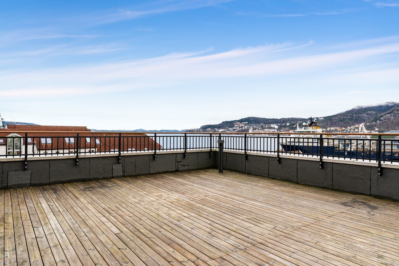 - Det er to felles takterrasser på henholdsvis 52 kvm og 48 kvm - Galleribilde