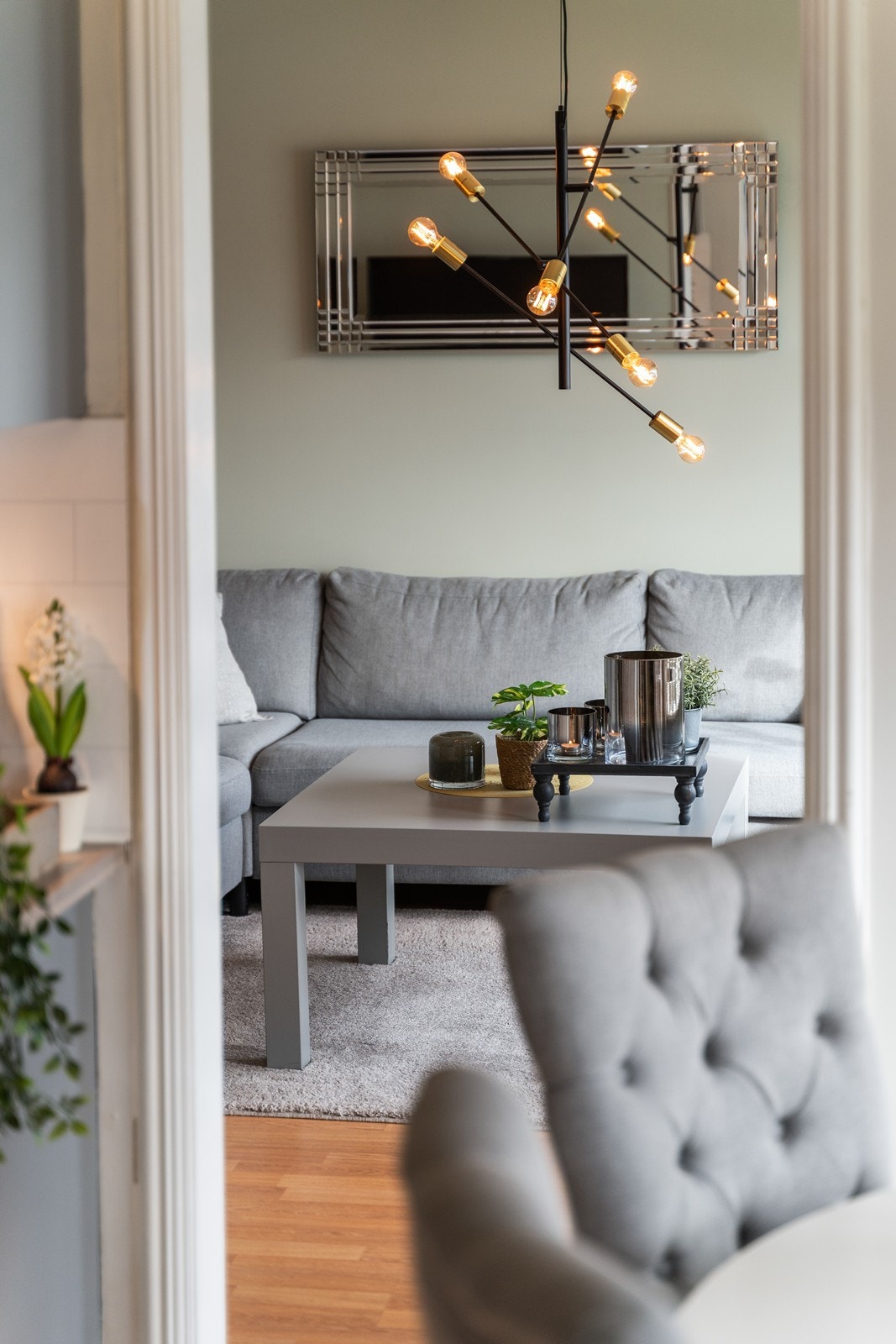 Detalj i stuen Galleribilde