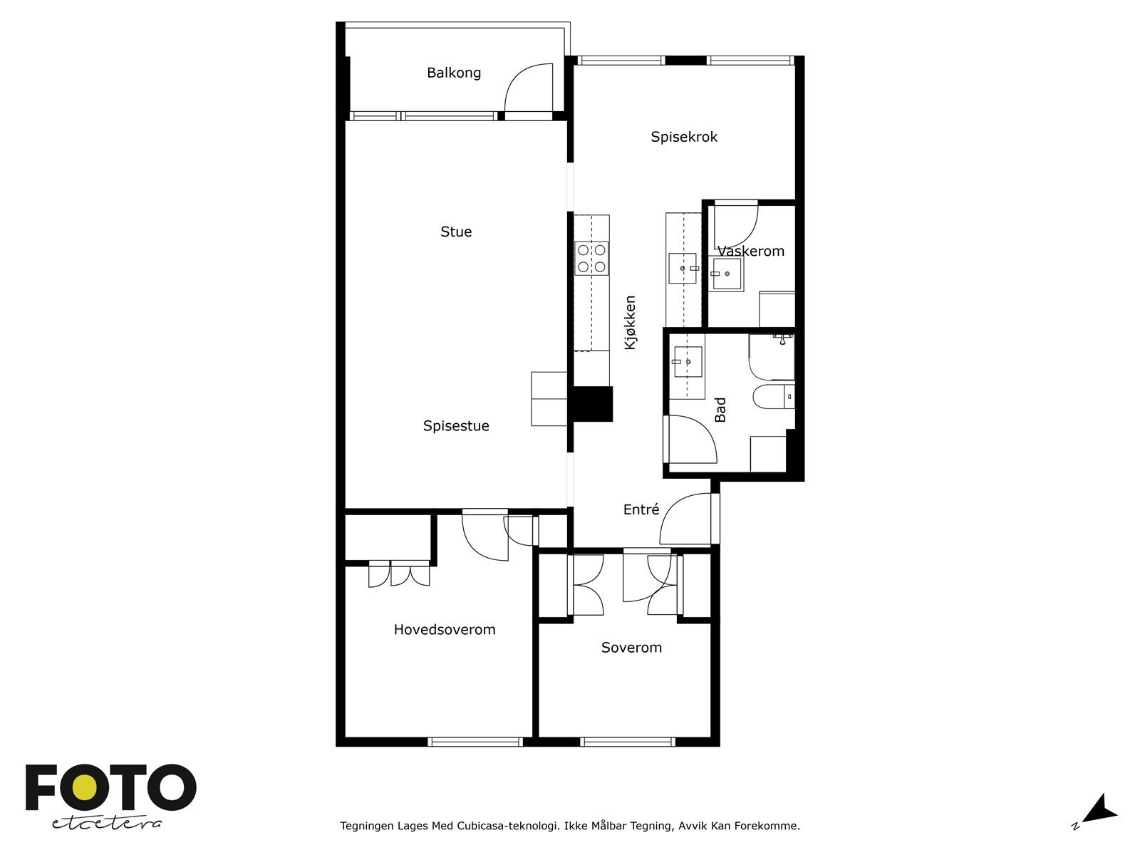 Plantegning - Ikke målbar Galleribilde
