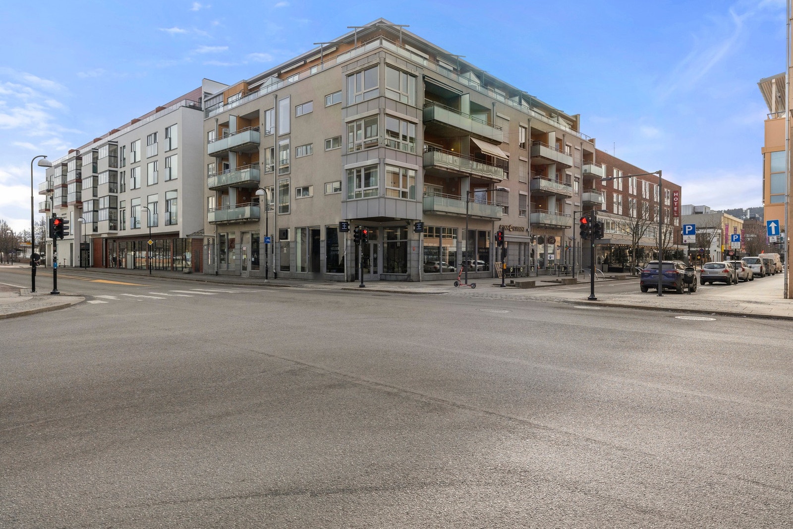 Fasade av bygget. Galleribilde