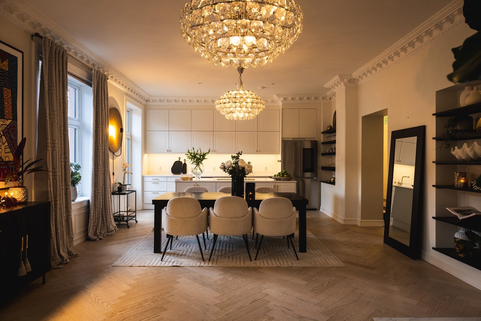 Kveldsstemning Galleribilde