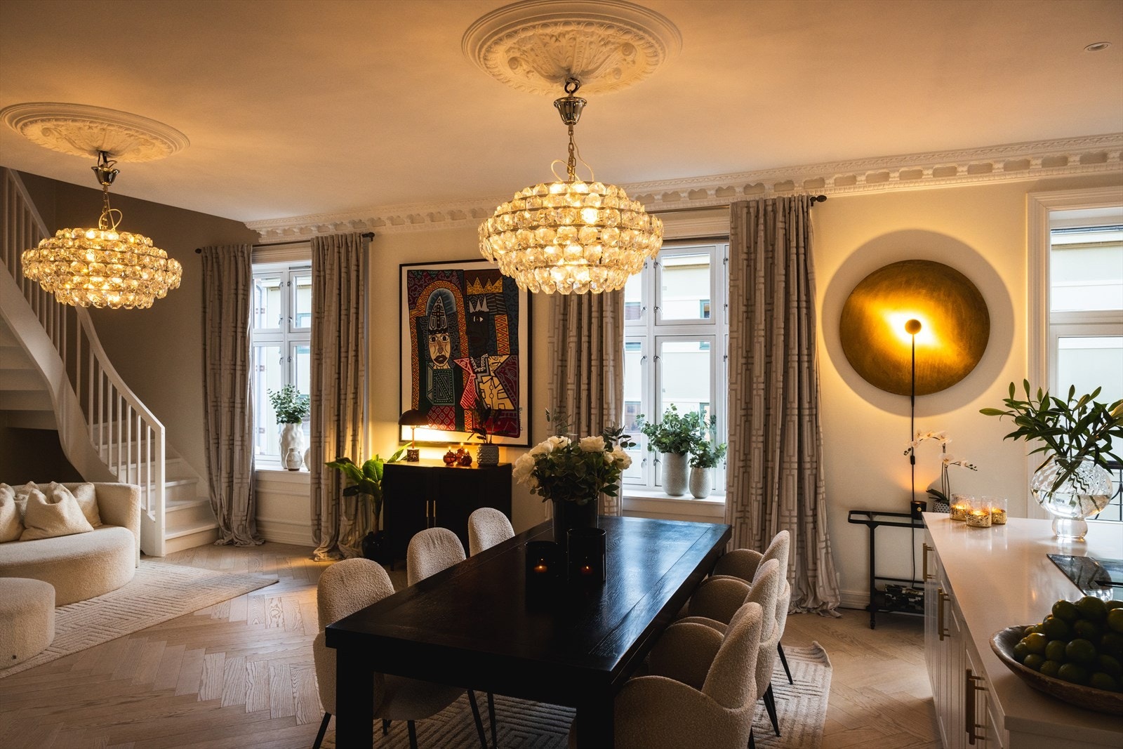 Kveldsstemning Galleribilde