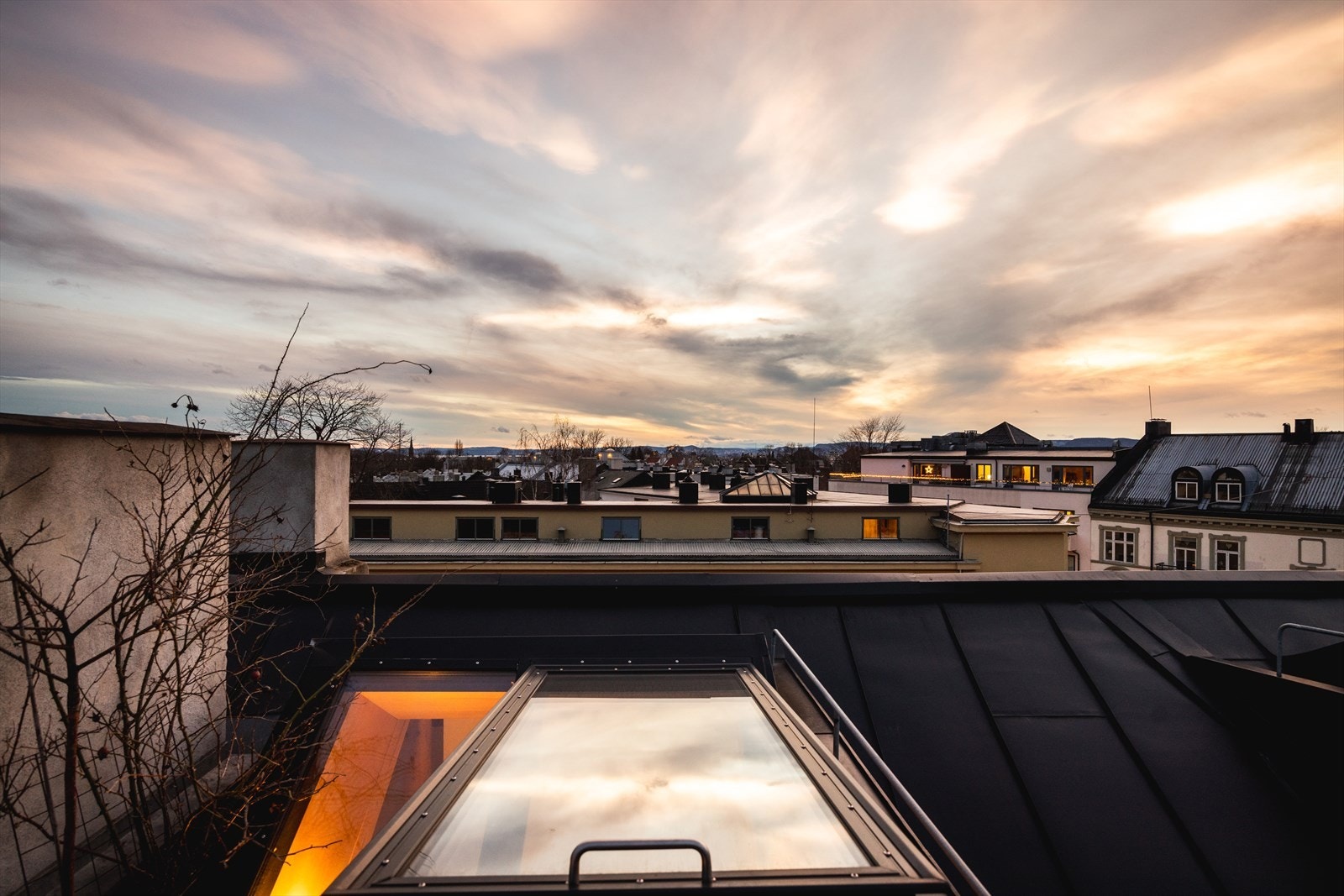 Kveldsstemning Galleribilde