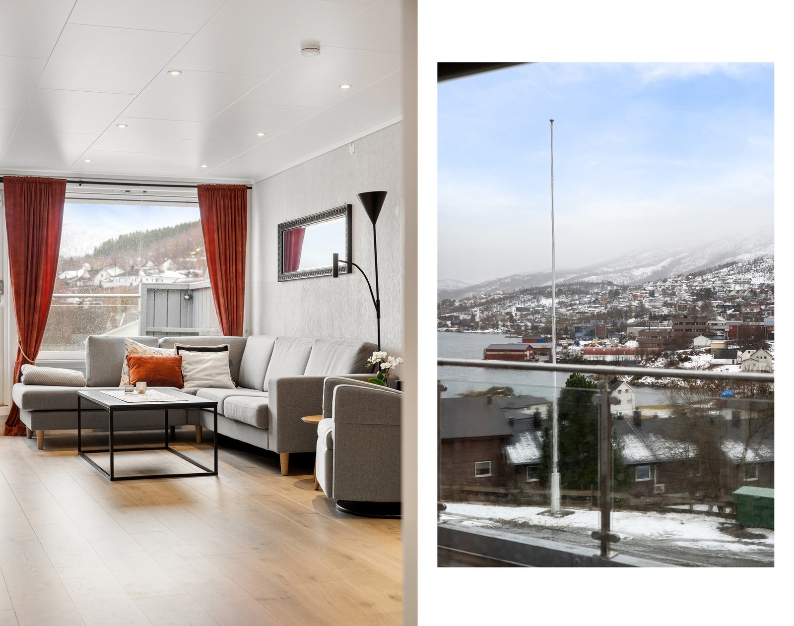 Beliggende i 2. etasje har du flott havutsikt! Galleribilde