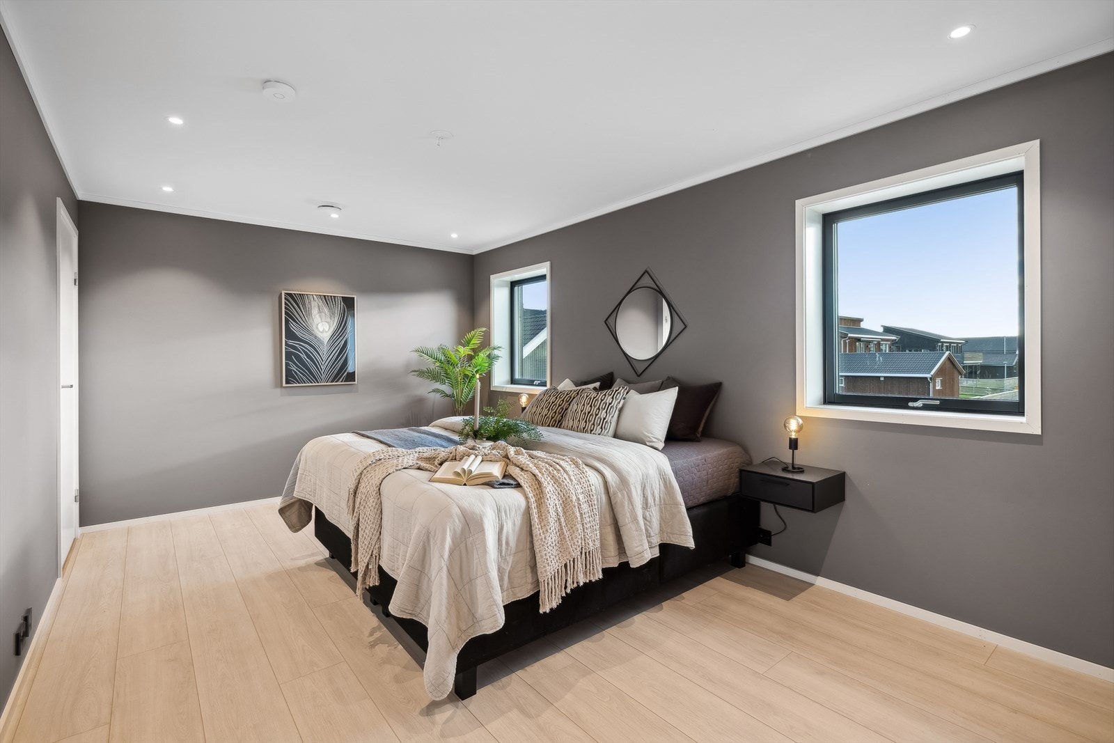 Hovedsoverommet har en meget god størrelse. Galleribilde