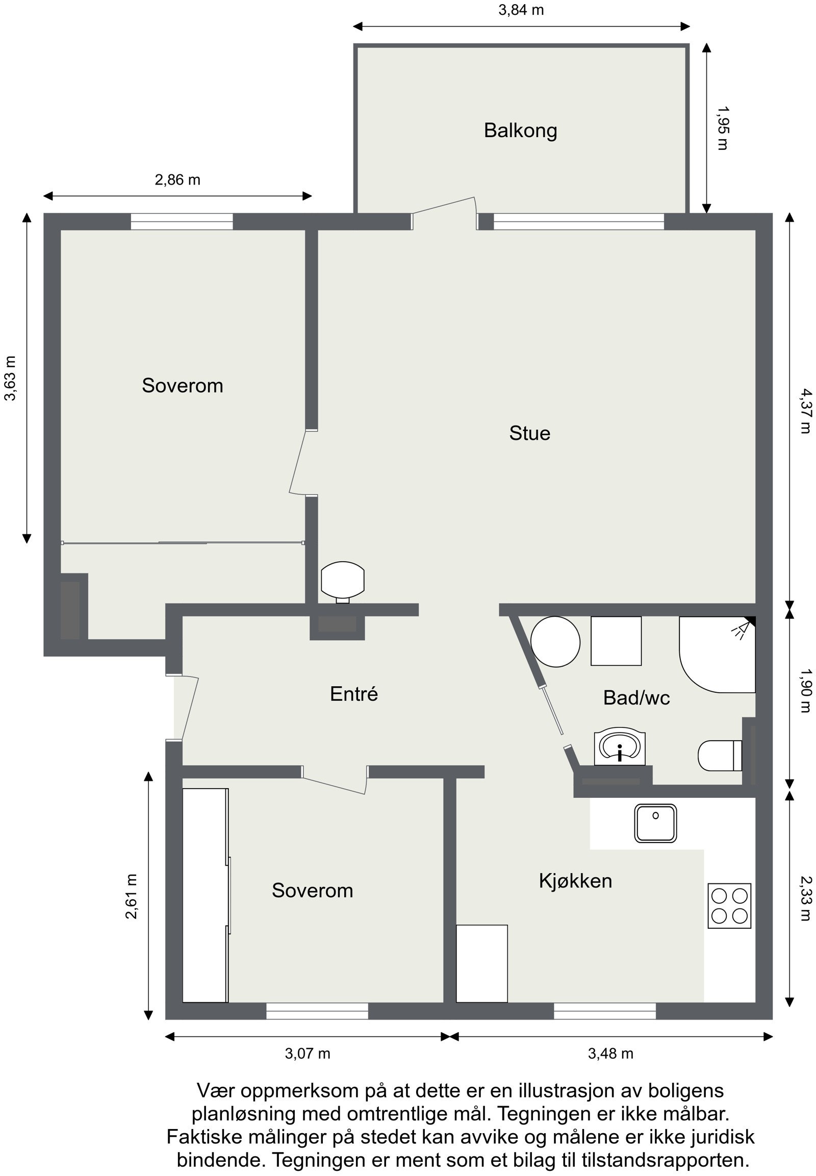 Plantegning 2. etasje. Galleribilde