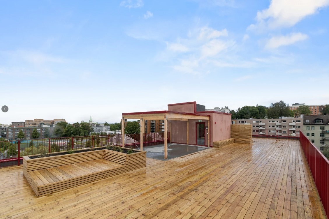 Felles takterrasse Galleribilde