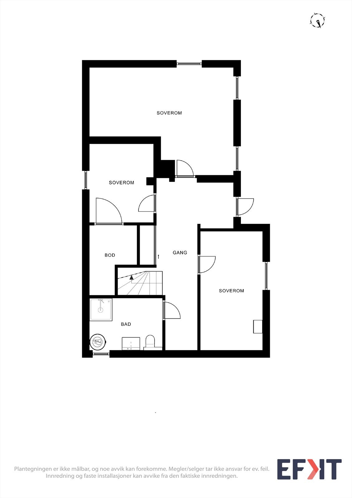 Plantegninger u.etg. Galleribilde