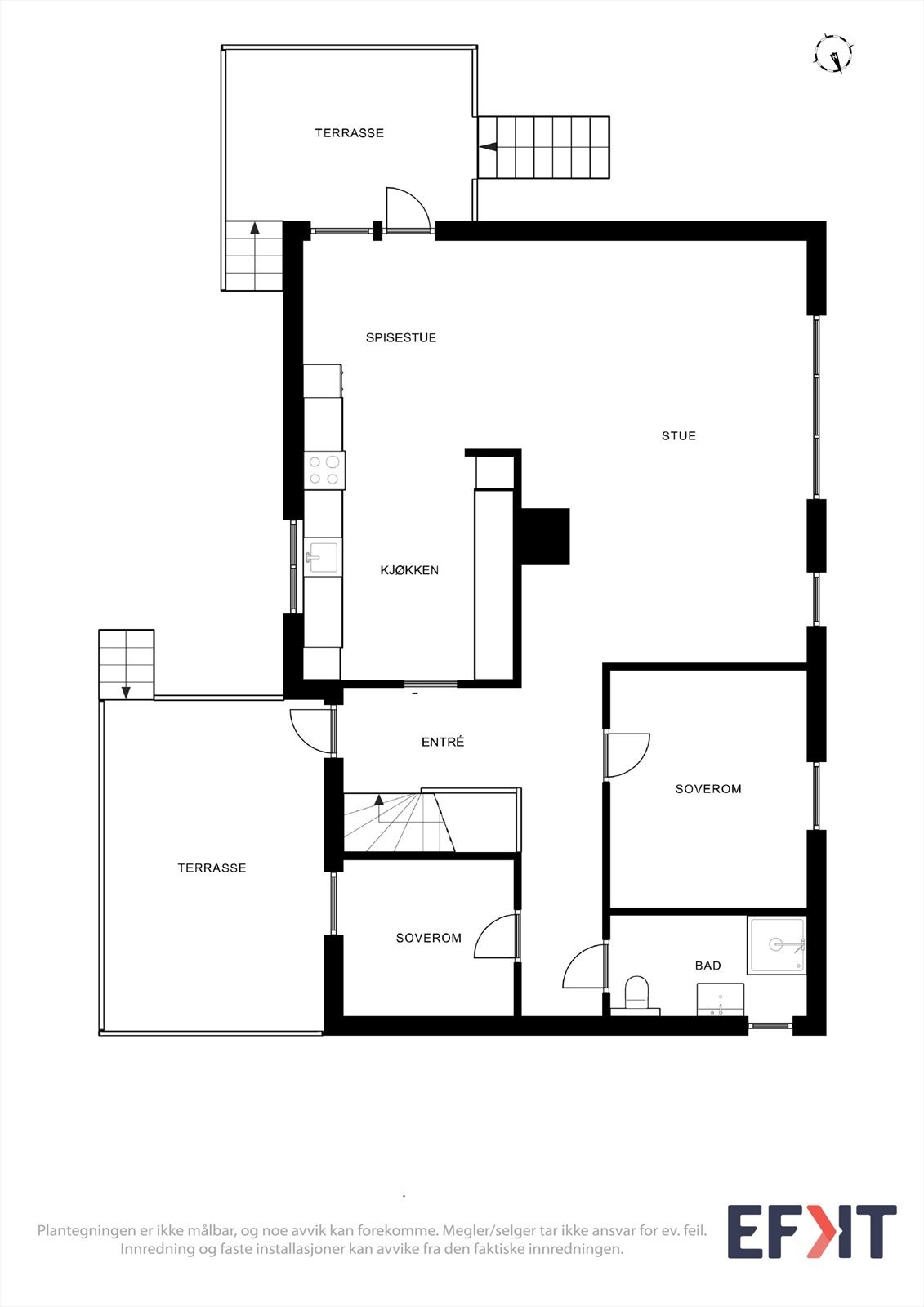 Plantegning 1.etasje. Galleribilde