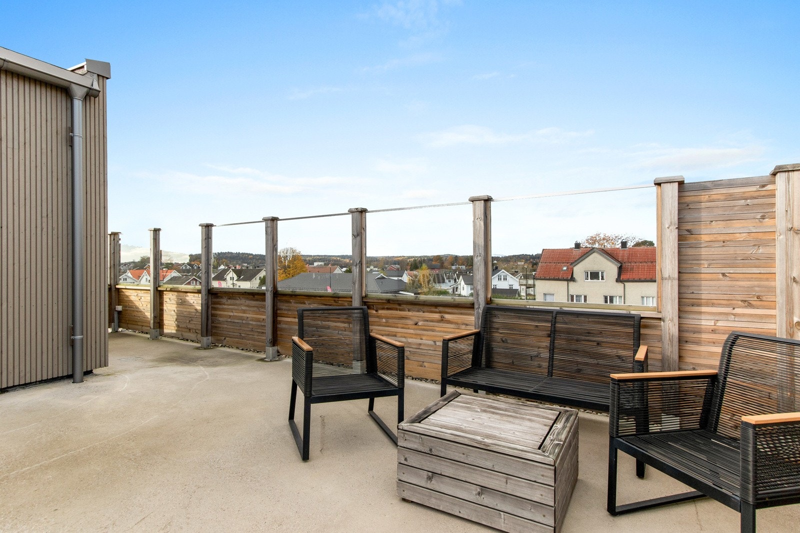 Felles takterrasse Galleribilde