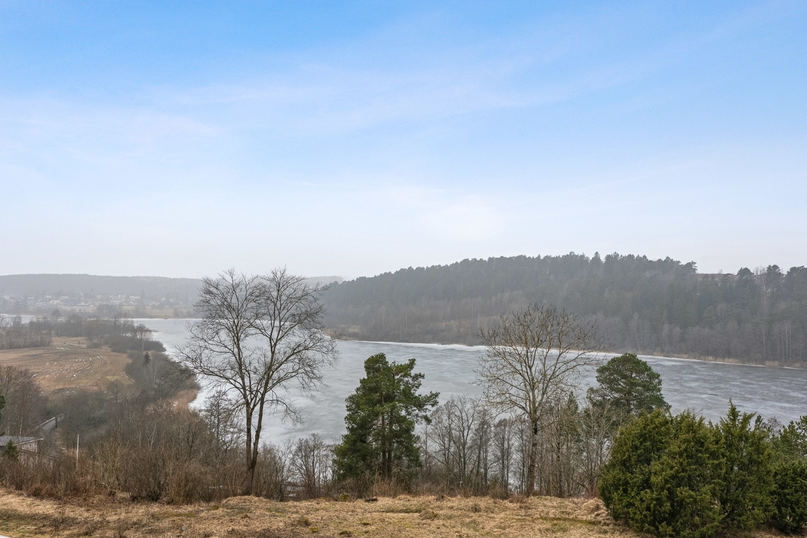 Fin utsikt mot Østensjøvannet. Galleribilde