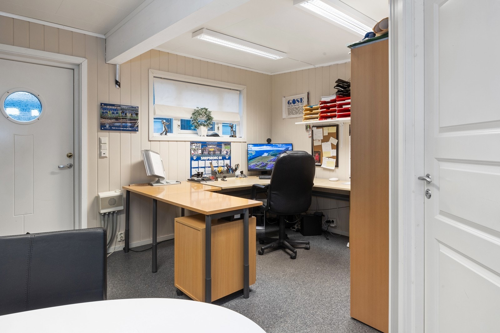 Kontoret i boligen Galleribilde