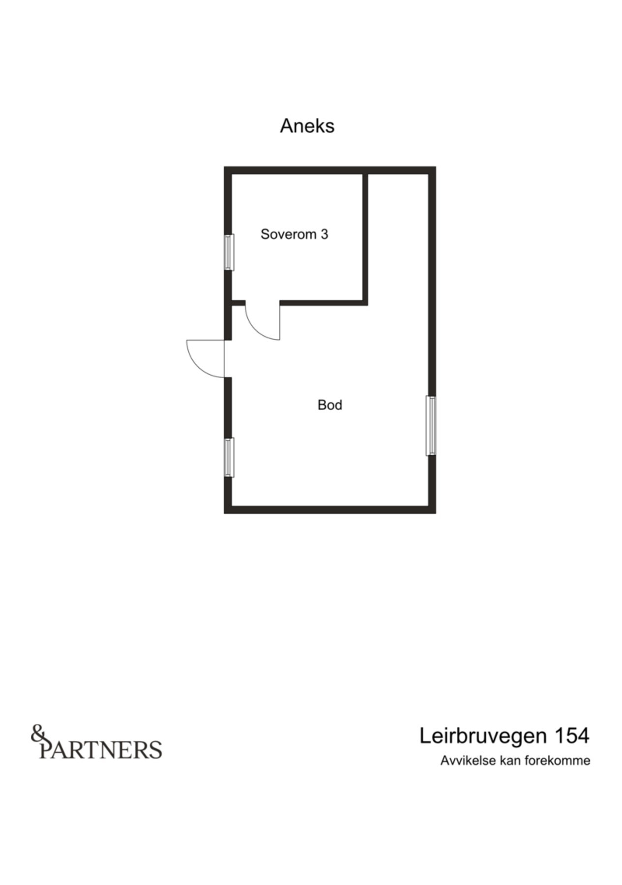 Plantegning Anneks Galleribilde