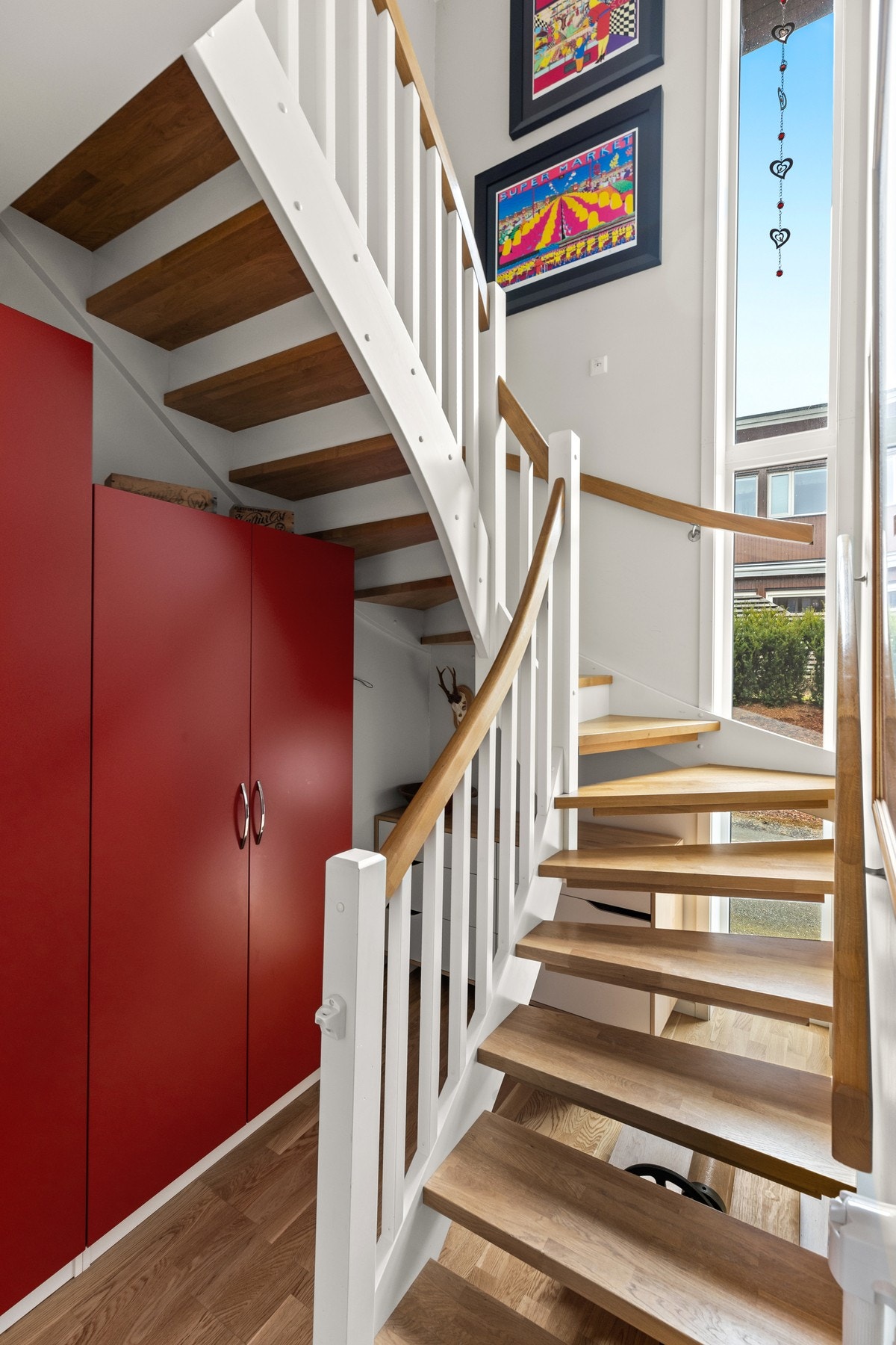 Eiketrapp. Galleribilde