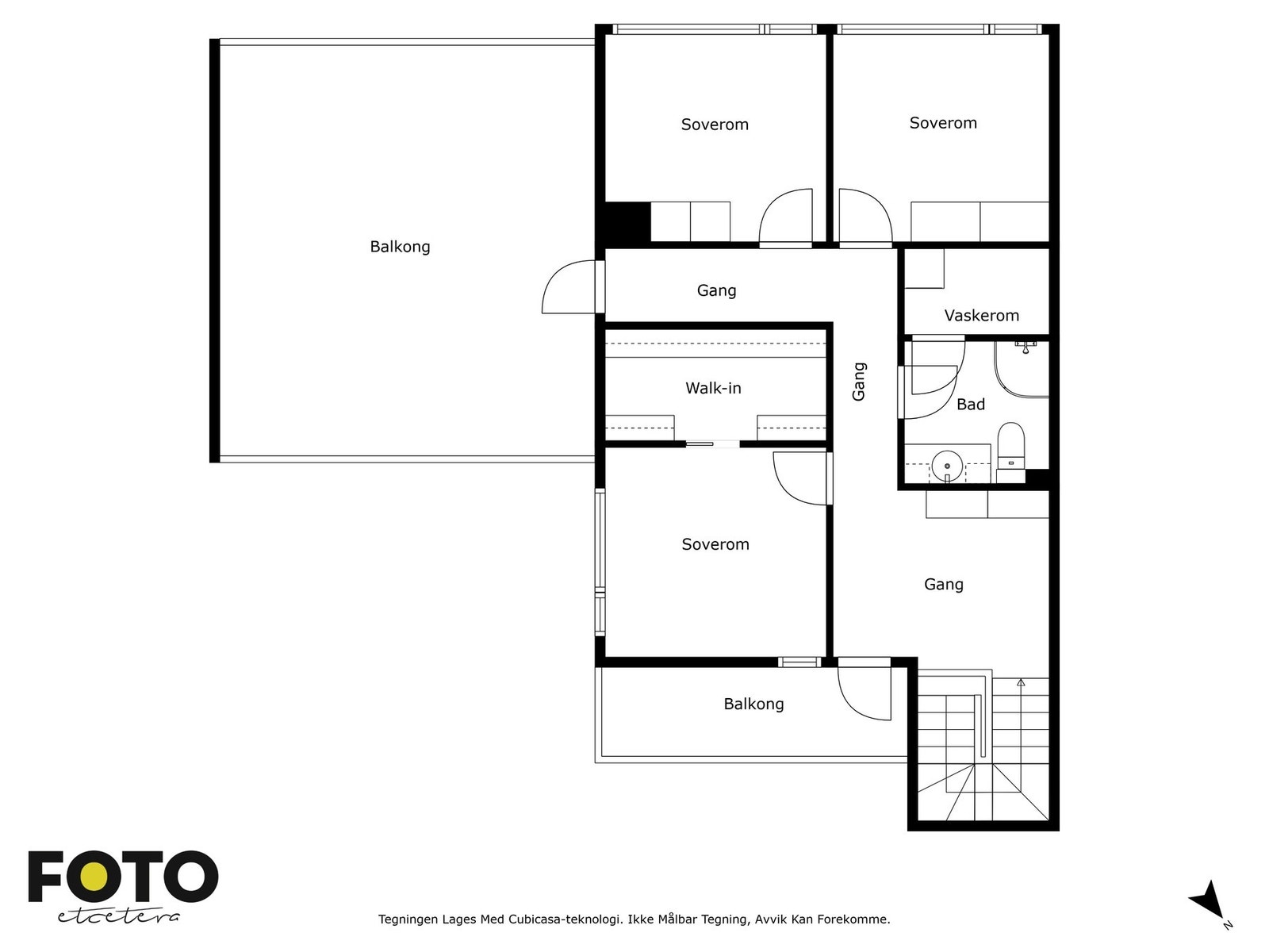 Plantegning 2.etasje. Galleribilde