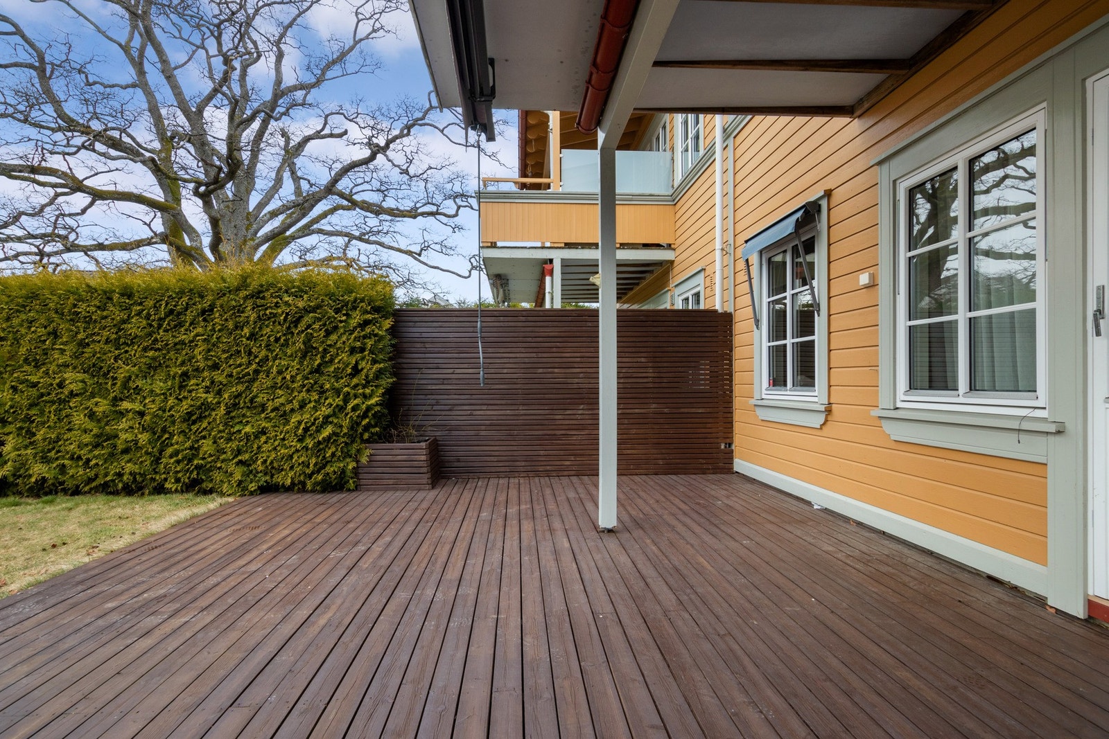 Her kan du nyte gode solforhold. Galleribilde