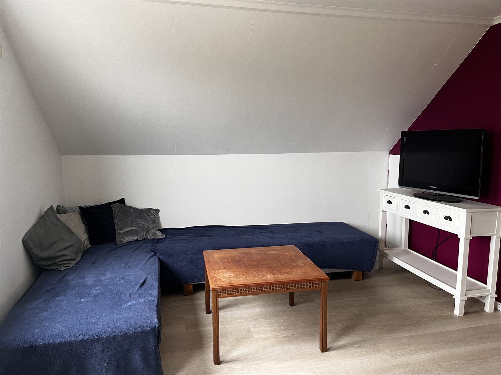Soverom 2 er i dag nytta som loftstove Galleribilde