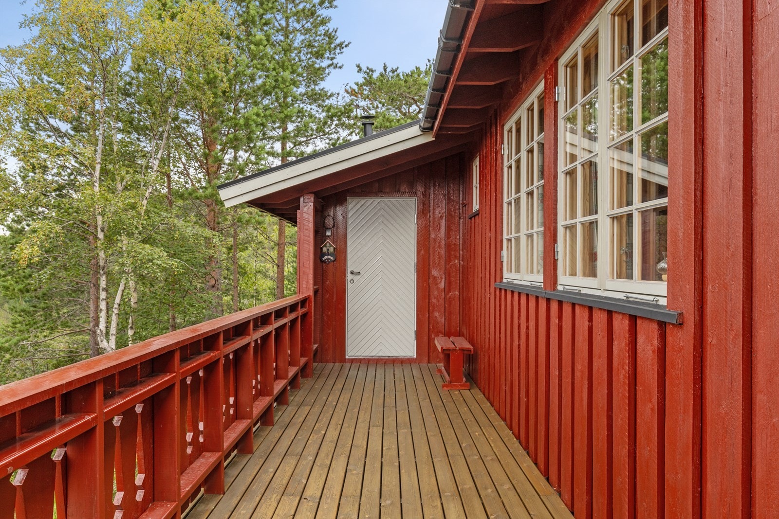 Hyggelig inngangsparti Galleribilde