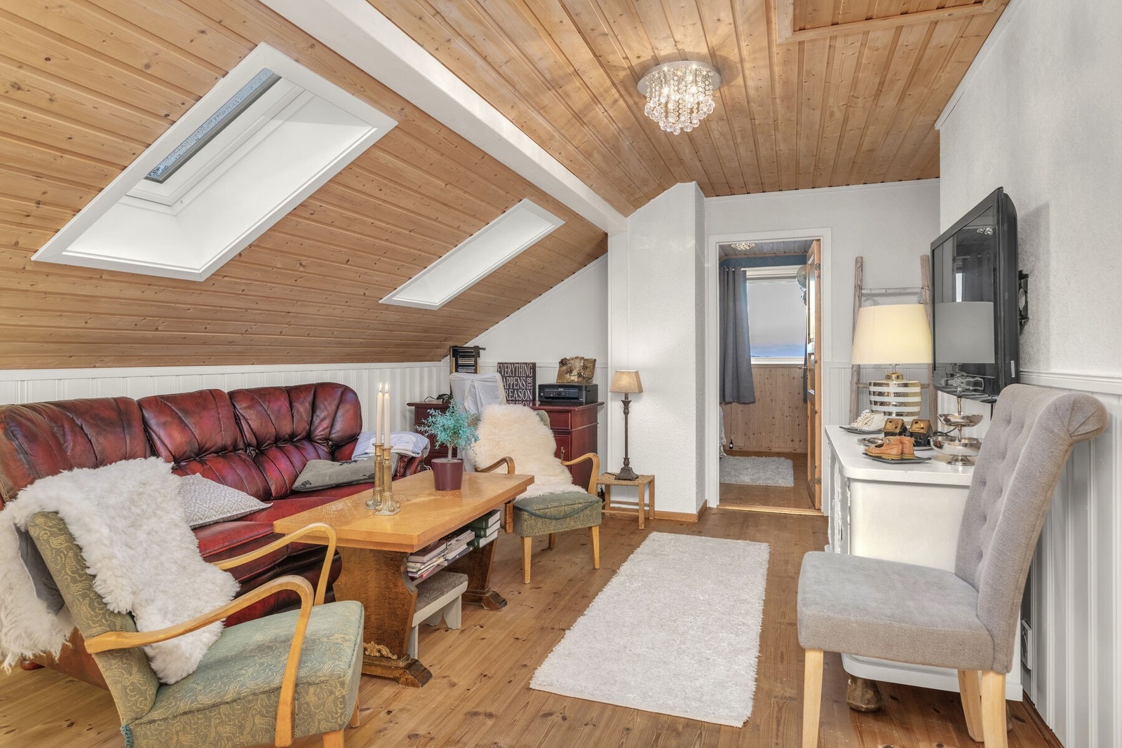 Loftstue Galleribilde