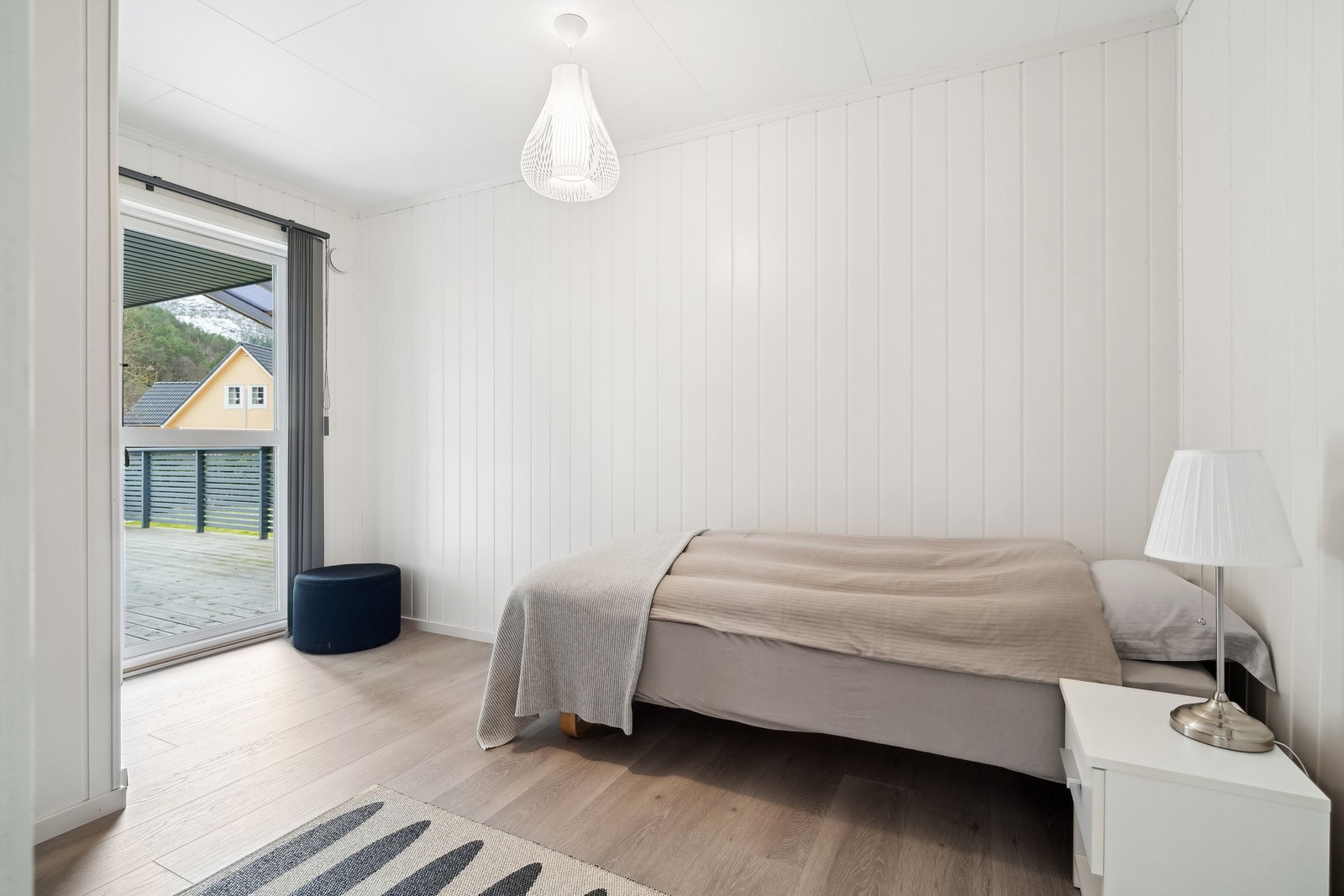 Soverom 3 har også utgang til terrassen. Galleribilde