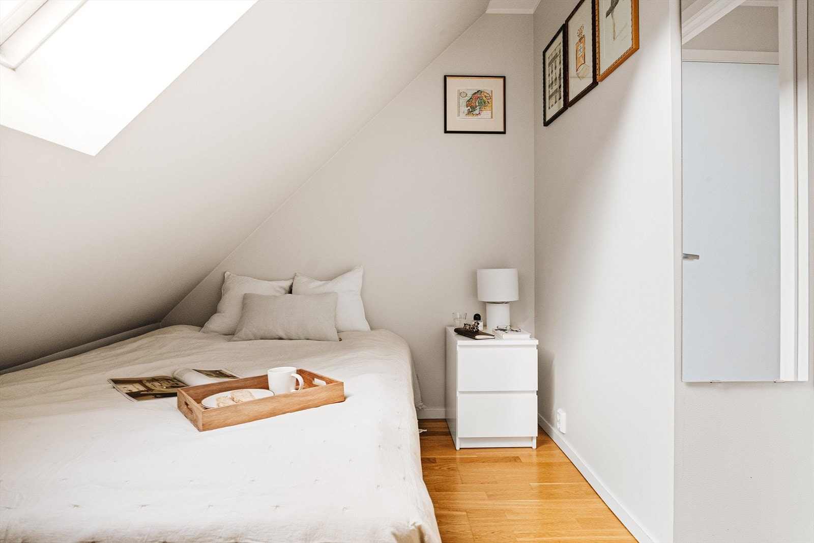 Soverommet måler 5 kvm. Galleribilde