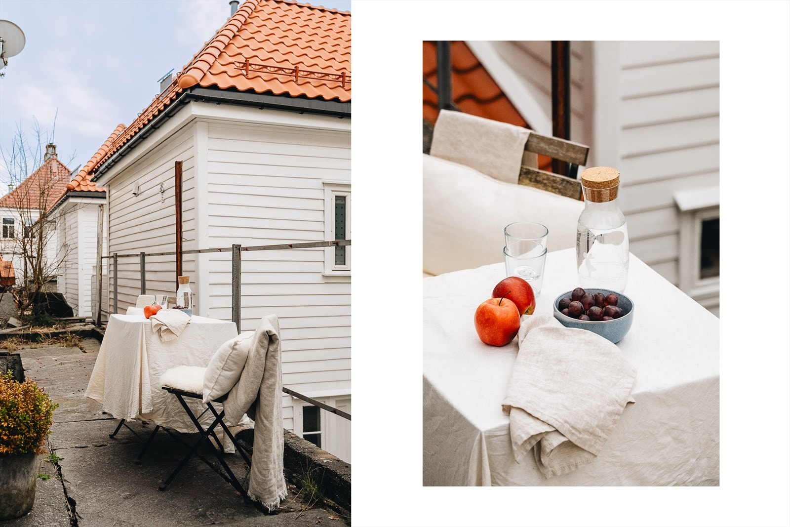 Borettslaget har en felles bakgård. Galleribilde