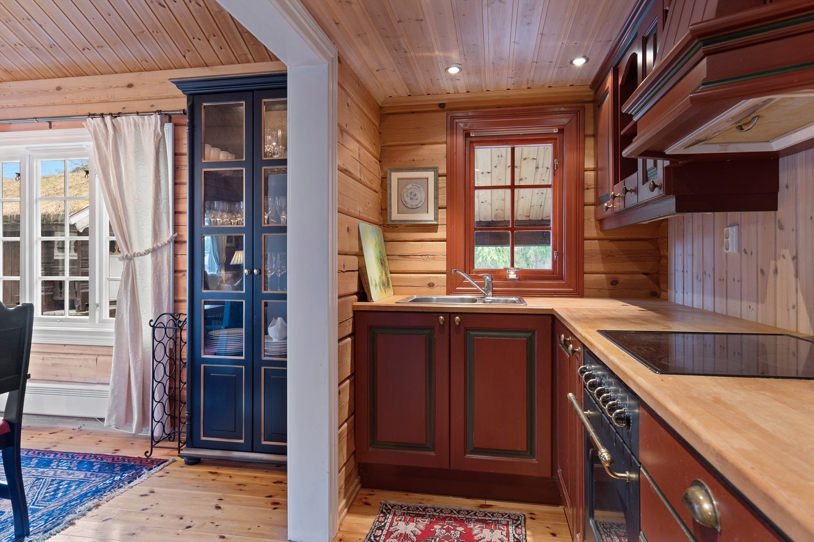 Koselig kjøkken. Galleribilde