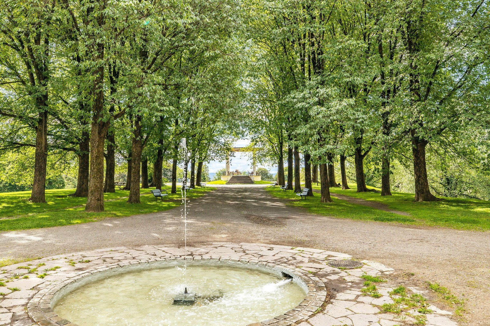 Torshovparken, i hjertet av den klassiske Torshovbebyggelsen. Galleribilde