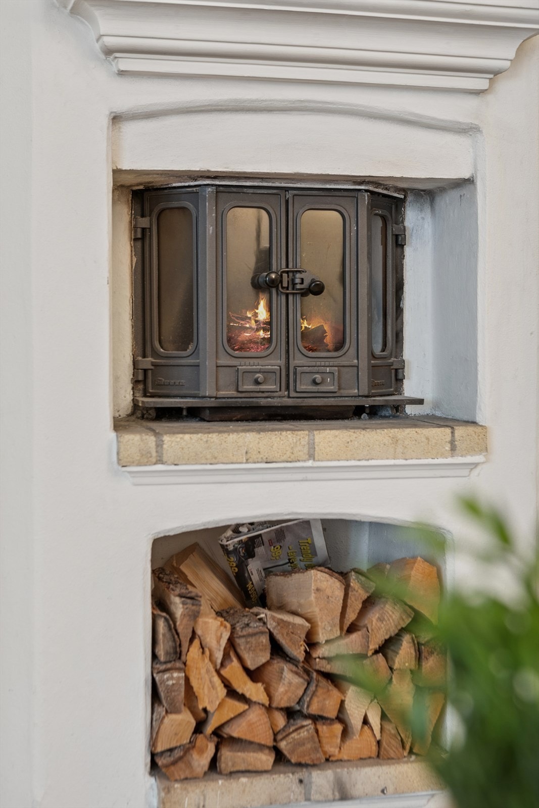 Peis som varmer godt. Galleribilde