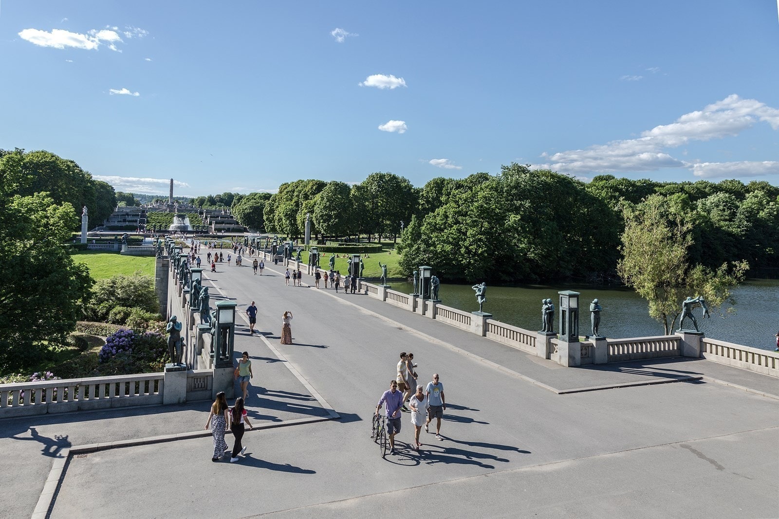 Frognerparken. Galleribilde
