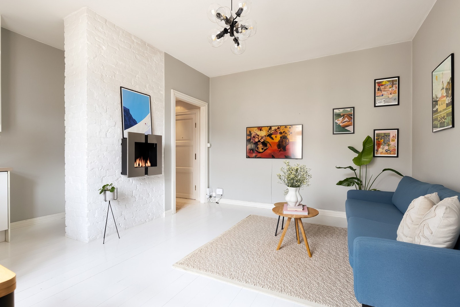 Boligen ligger i en høy 1.etg uten sjenerende innsyn. Galleribilde