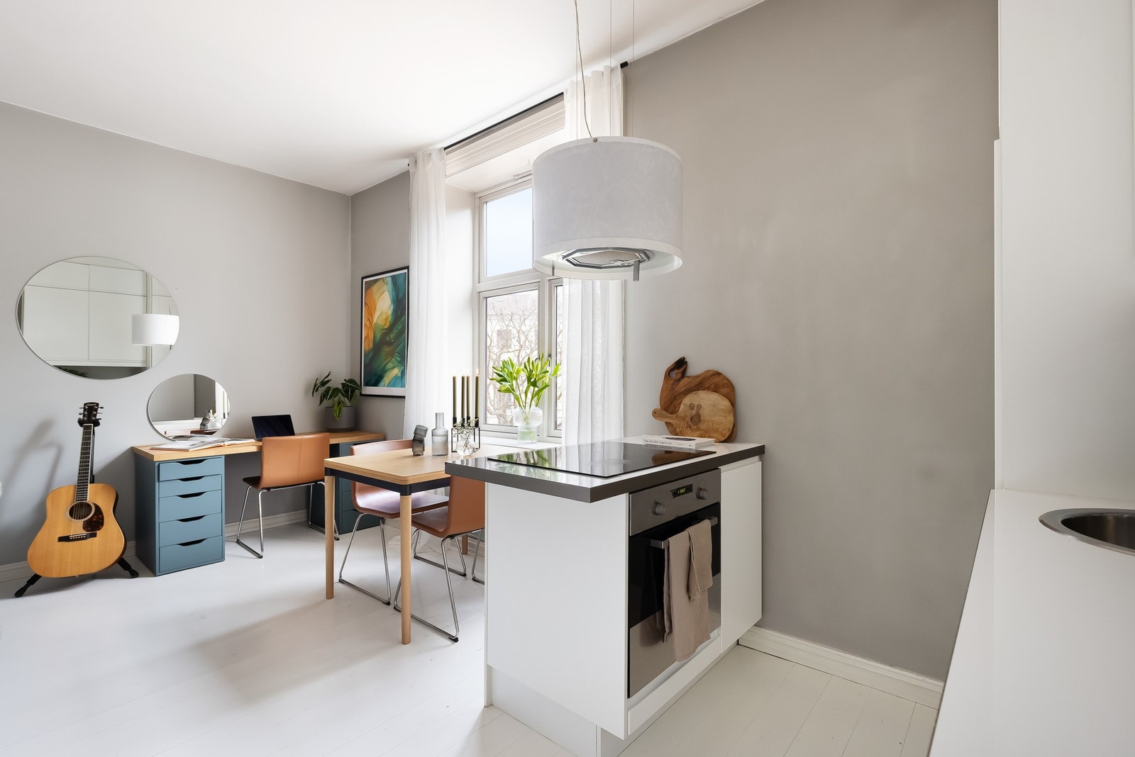 Leiligheten har en fin og meget godt utnyttet planløsning. Galleribilde