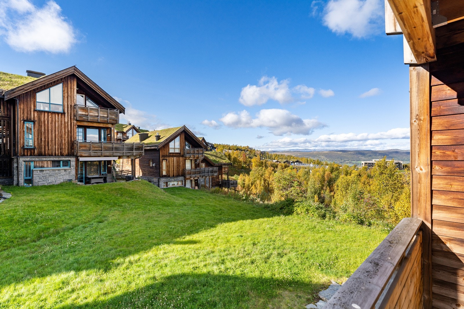 Flott uteområde Galleribilde