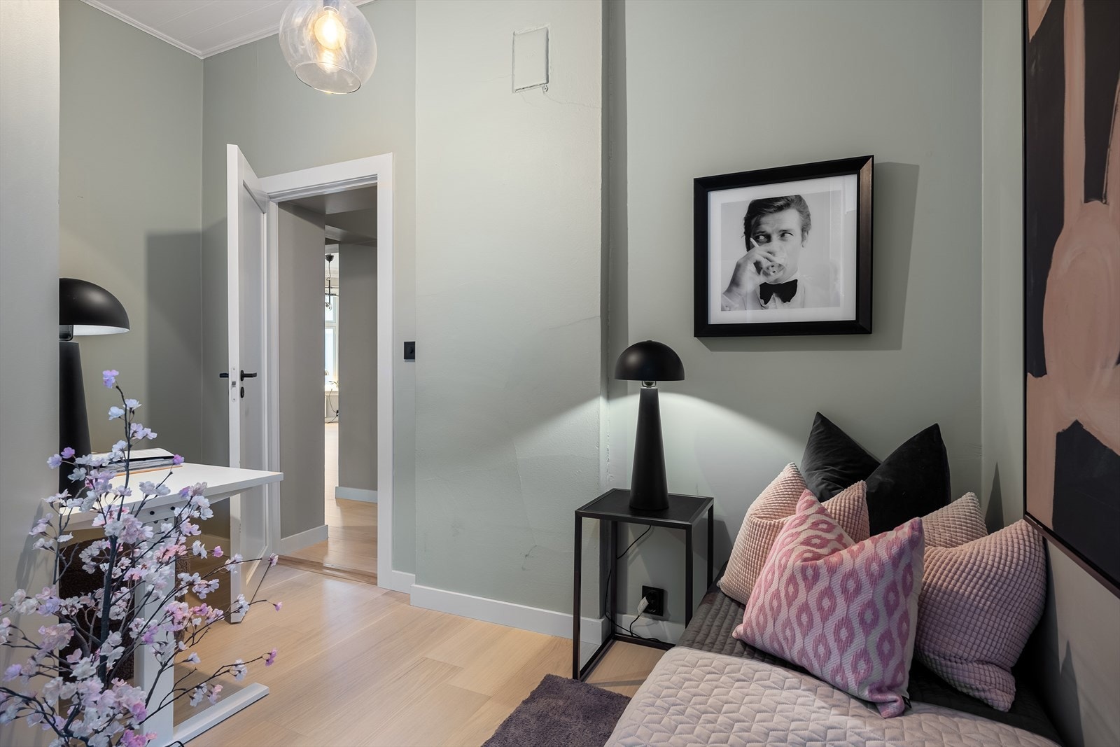 Soverommet passer perfekt som barnerom, gjesterom eller kontor. Galleribilde