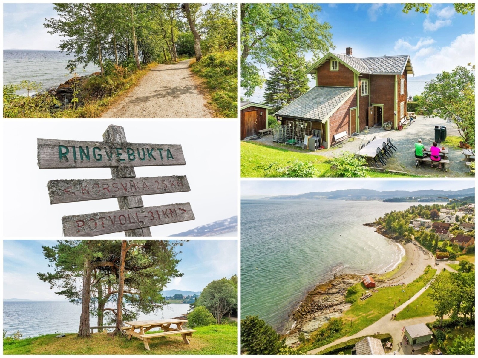 Kort vei til flere gode turmuligheter, bl.a. Korsvika og Ladestien. Galleribilde