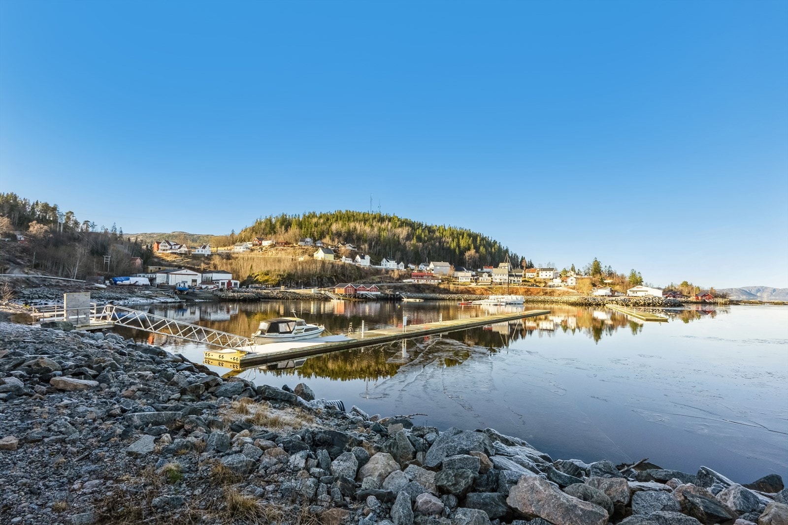 Rusletur til småbåthavn og nærbutikk. Her kan du også ha mulighet til å skaffe båtplass. Galleribilde