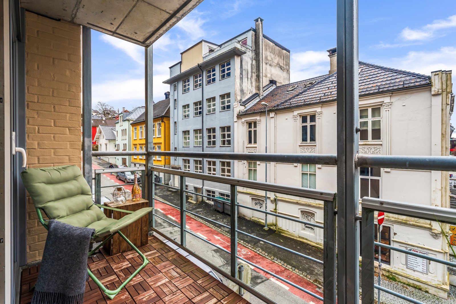 Det er og mulig å plassere en grill for de ivrige her. Galleribilde